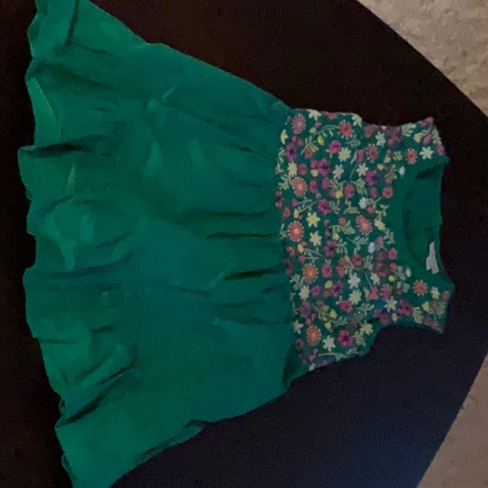 Cute flower dress girl size small